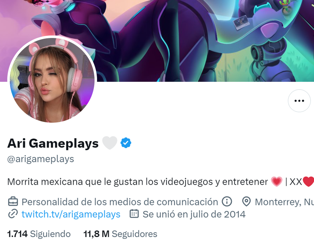 Ari - Paga Twitter Blue