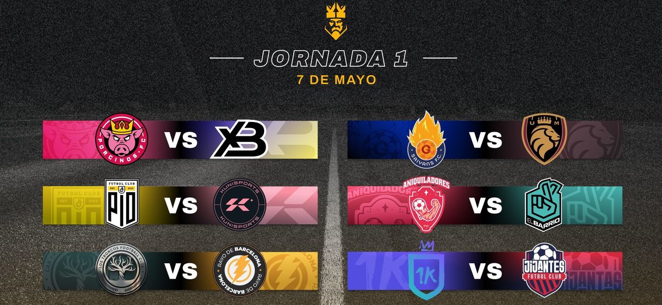 Los partidos de la primera jornada