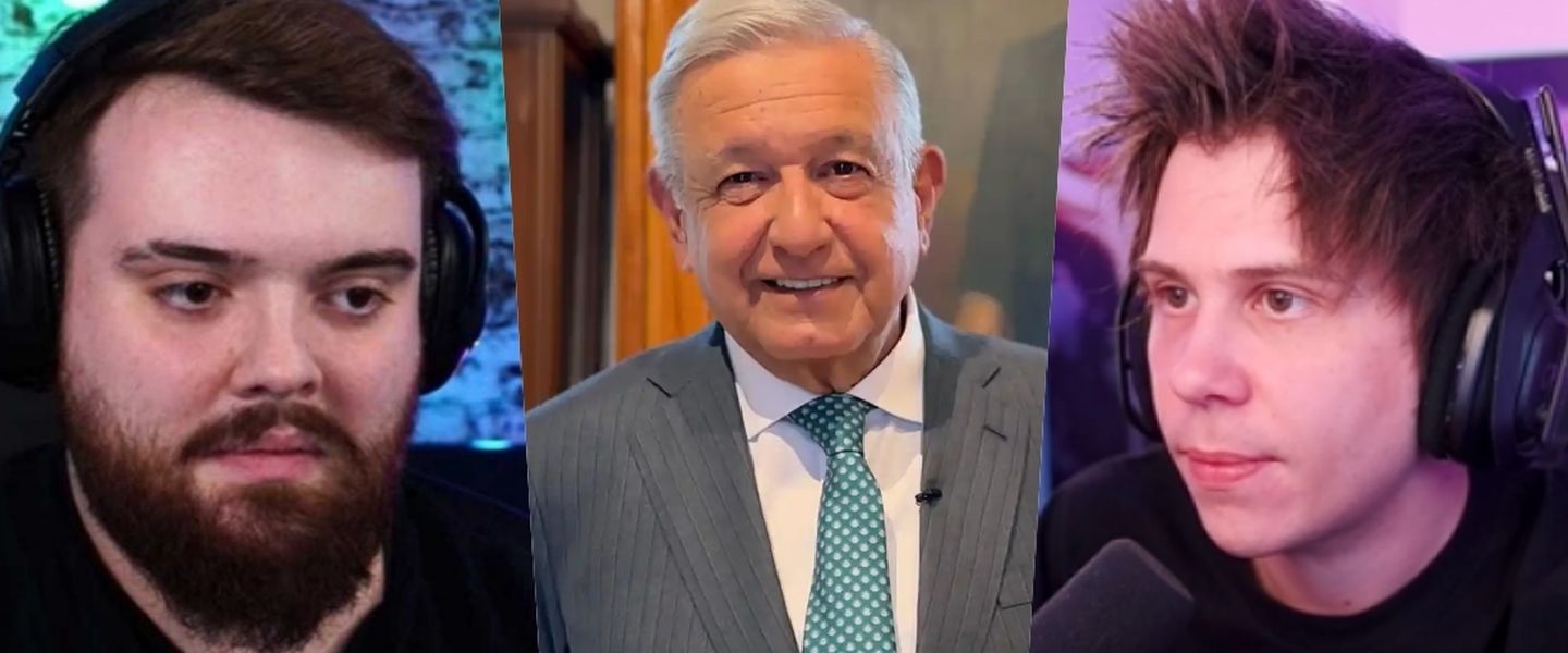 Ibai y Rubius alucinan con AMLO: el streamer del año