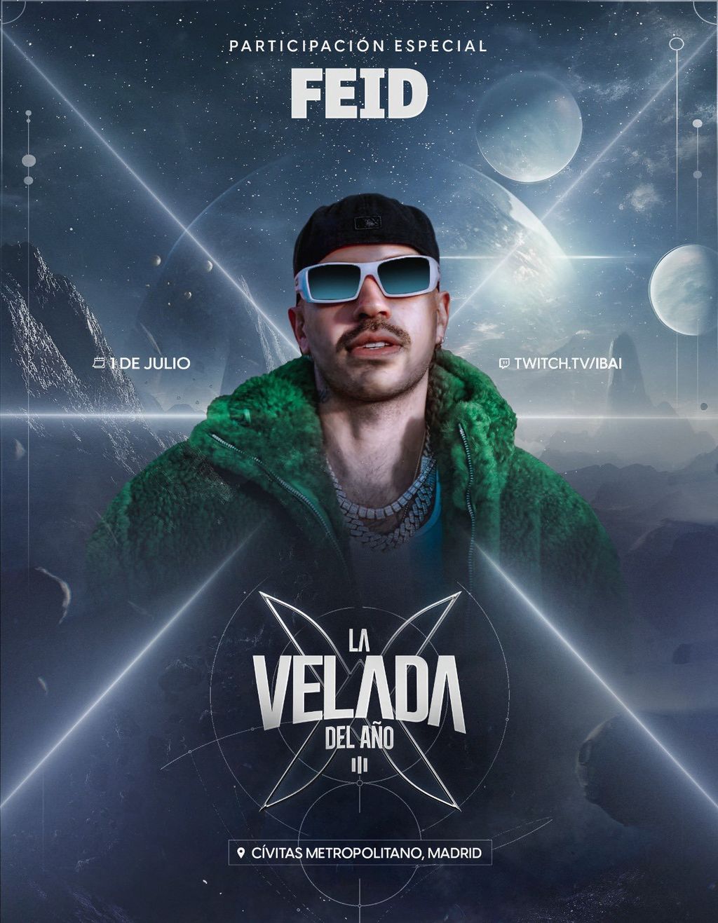 Feid | Media de 2612 likes y 228 retuits en 231 posts