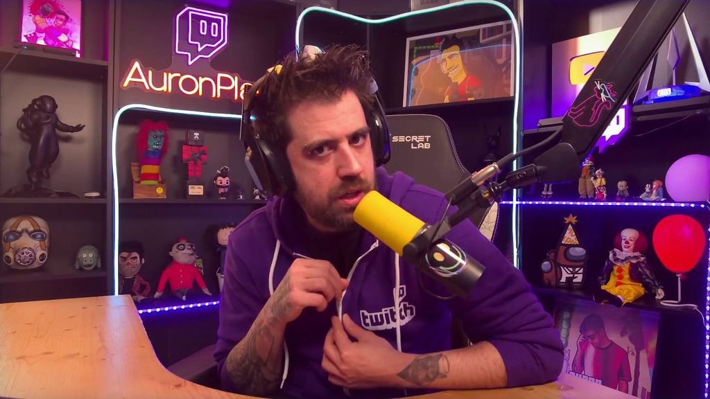 Auronplay (Twitch) | Medias de 66.700 espectadores y picos de 96K