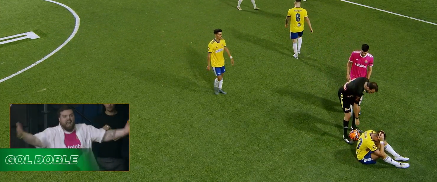 Ibai se cabrea mucho con el arbitraje