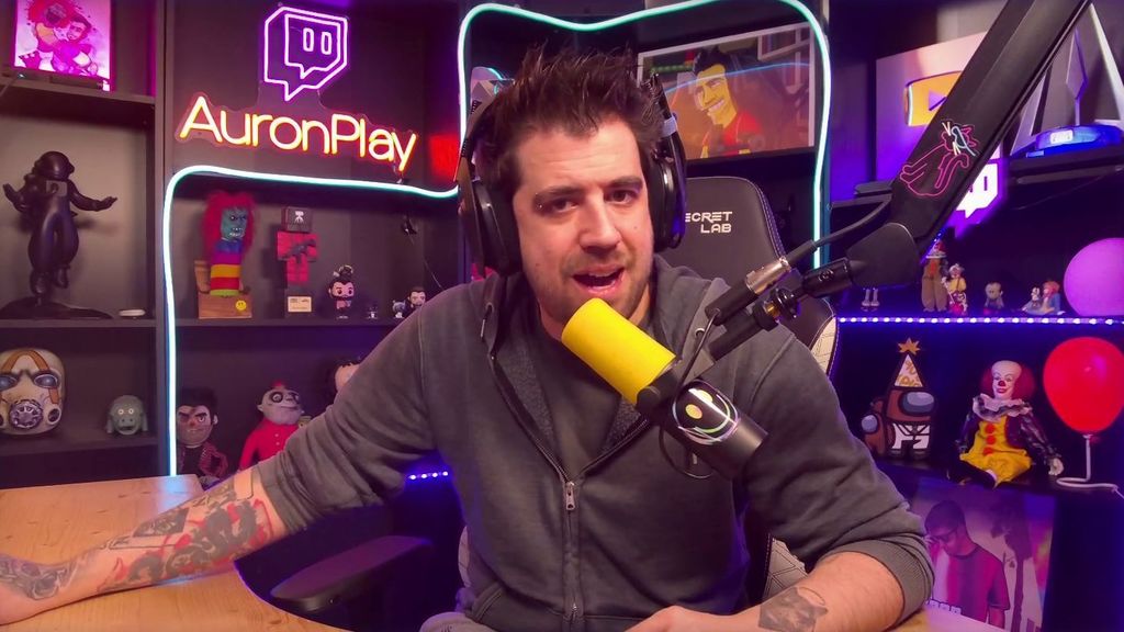 Auronplay (Twitch) | Medias de 47.000 espectadores y picos de 59.500 viewers
