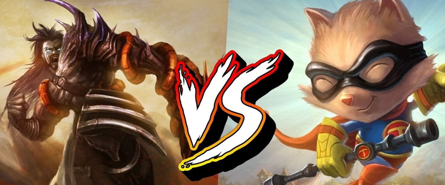 Tryndamere y Teemo, uno de los matchups más famosos en top