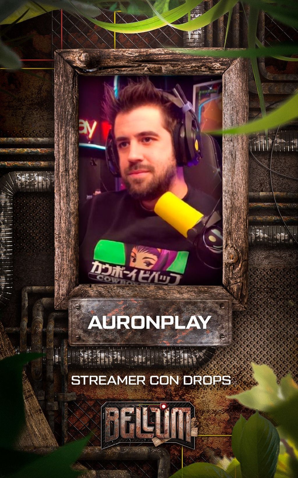 Auronplay - Participante con drop personalizado