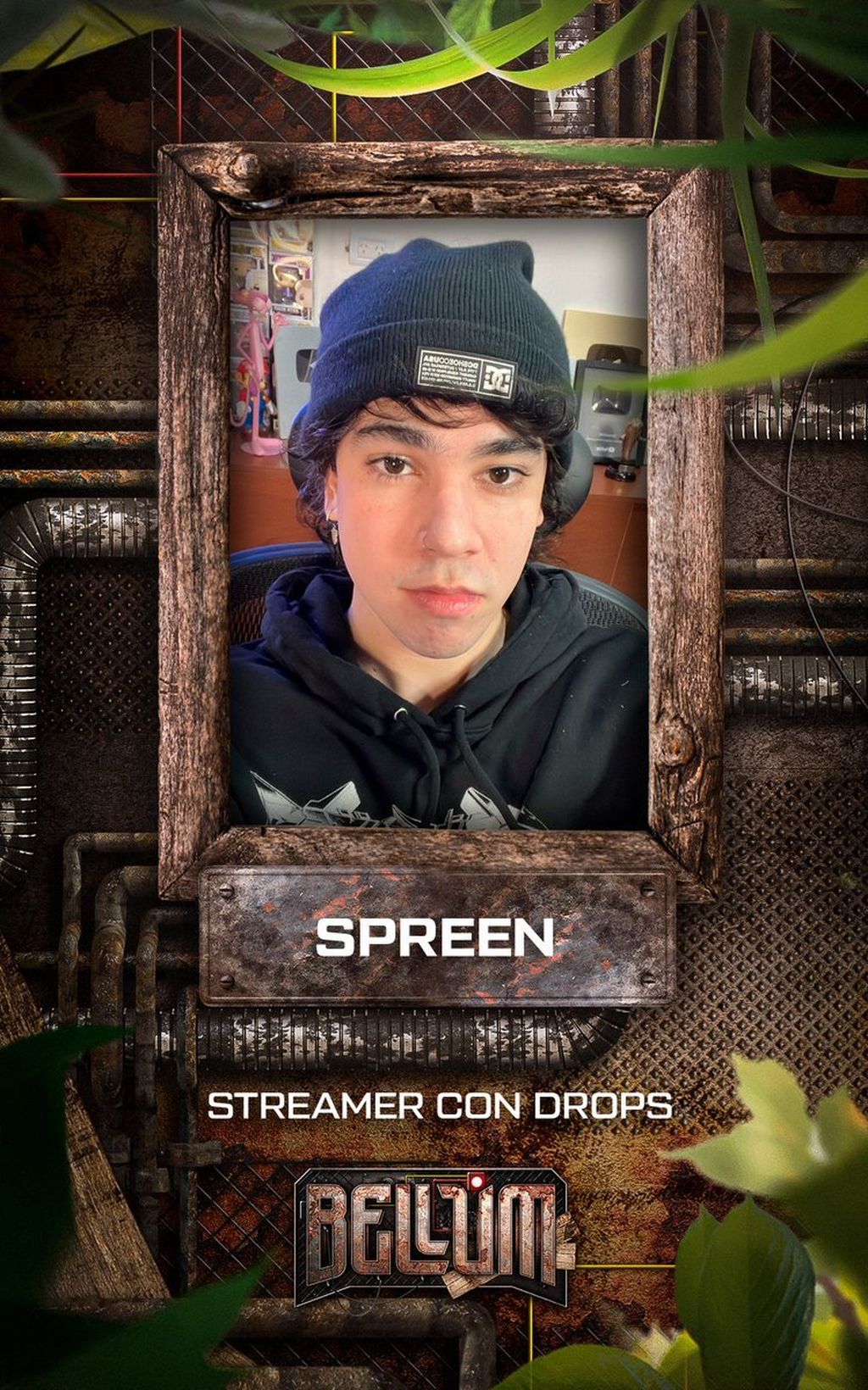 Spreen - Participante con drop personalizado