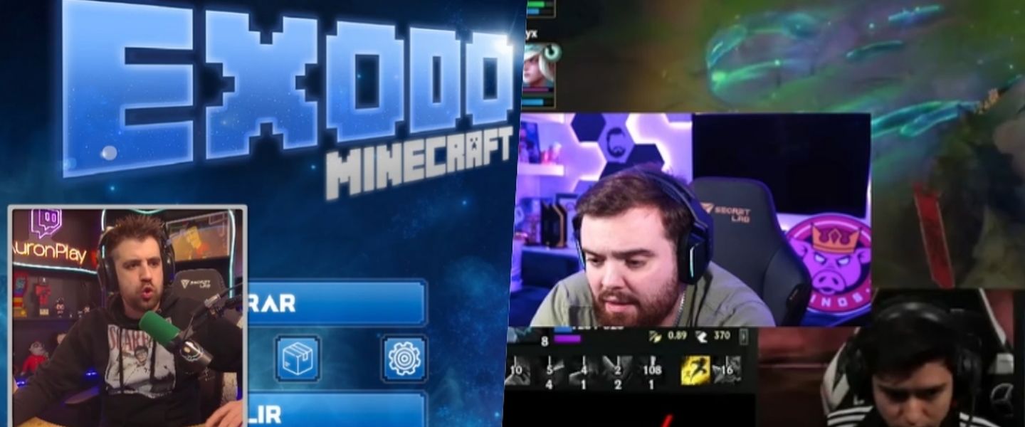 Ibai y Auron dominan las audiencias con G2 en el MSI y la serie Éxodo