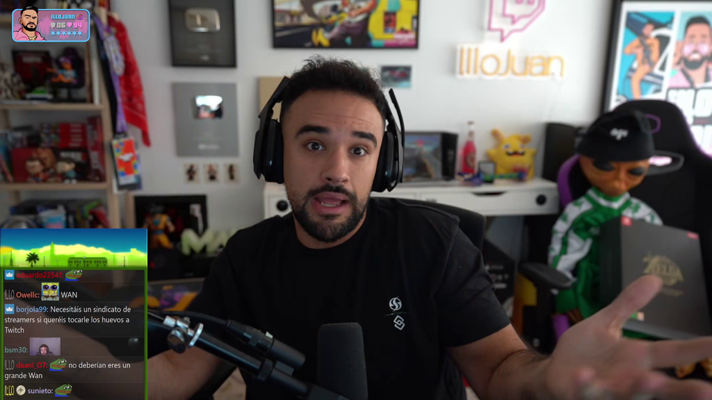 Illojuan (Twitch) | Medias de 64.800 espectadores y picos de 82.4K