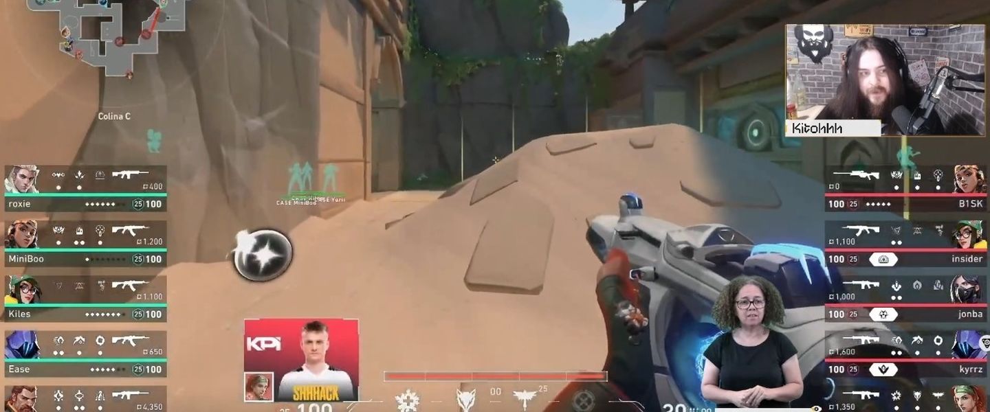 KPI Gaming incorpora la lengua de signos en sus streamings
