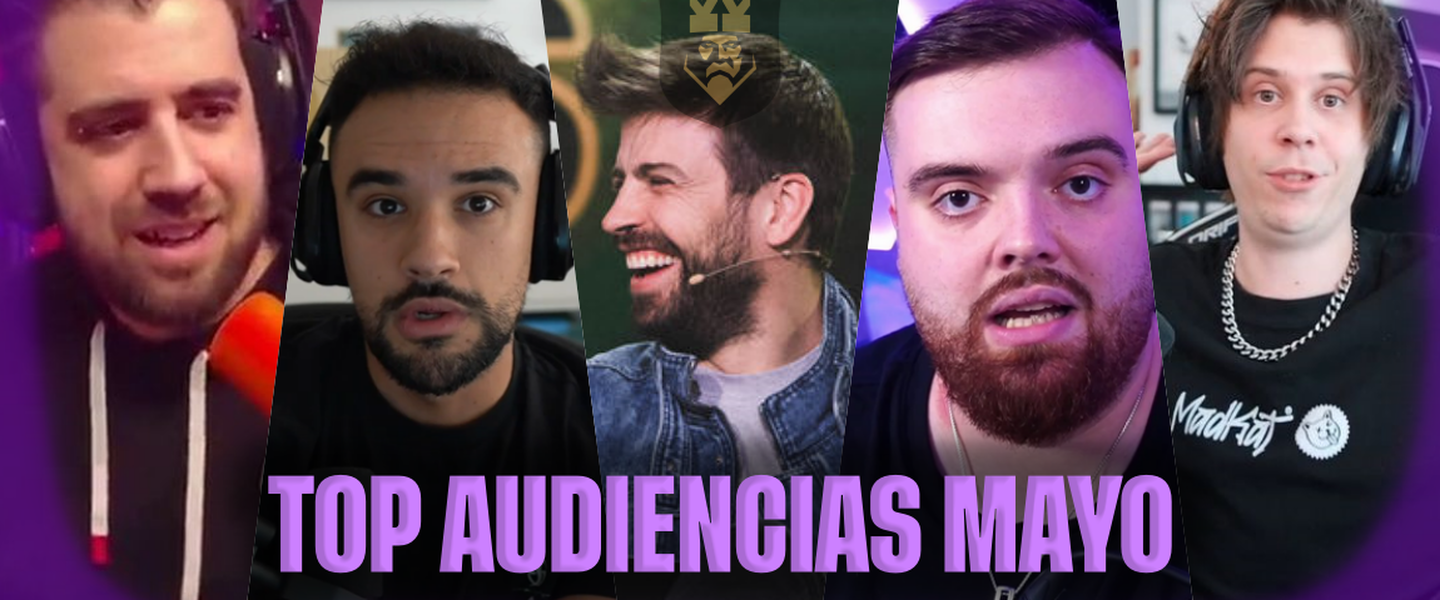 Audiencias mayo: los 10 canales hispanos más vistos de Twitch