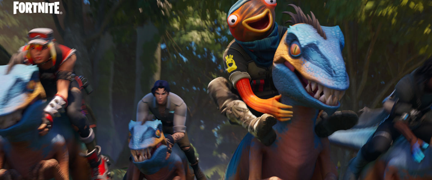 Los velocirraptores llegan a Fortnite