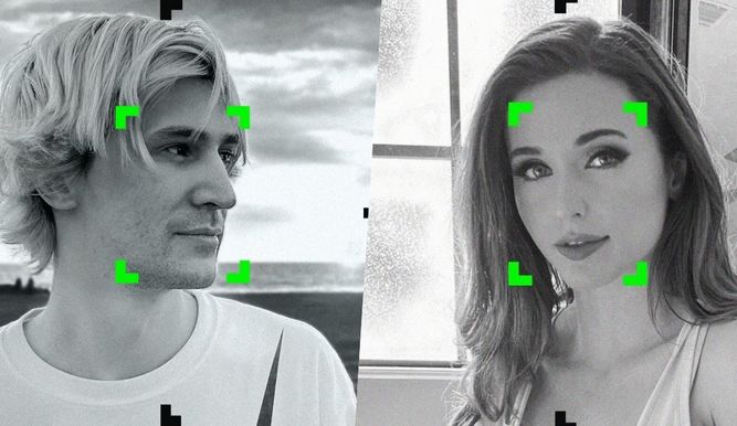 xQc y Amouranth, en Kick