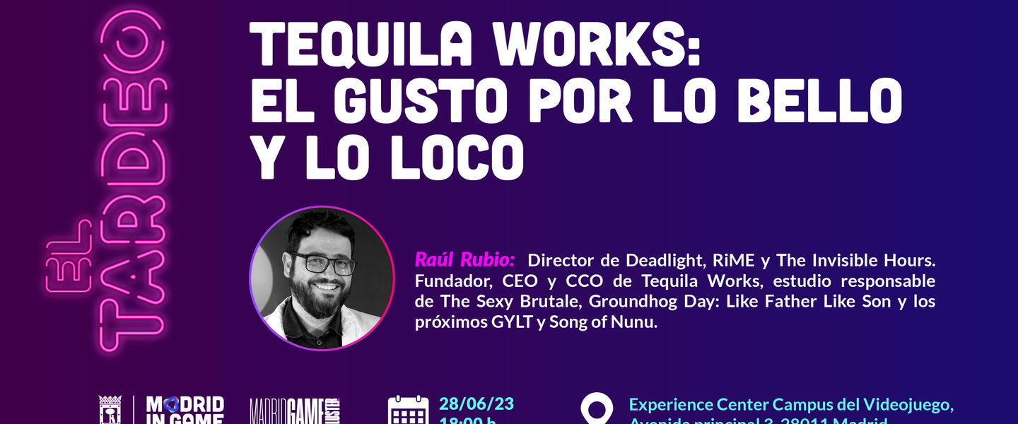 Raúl Rubio protagoniza el cuarto 'Tardeo' de Madrid in Game