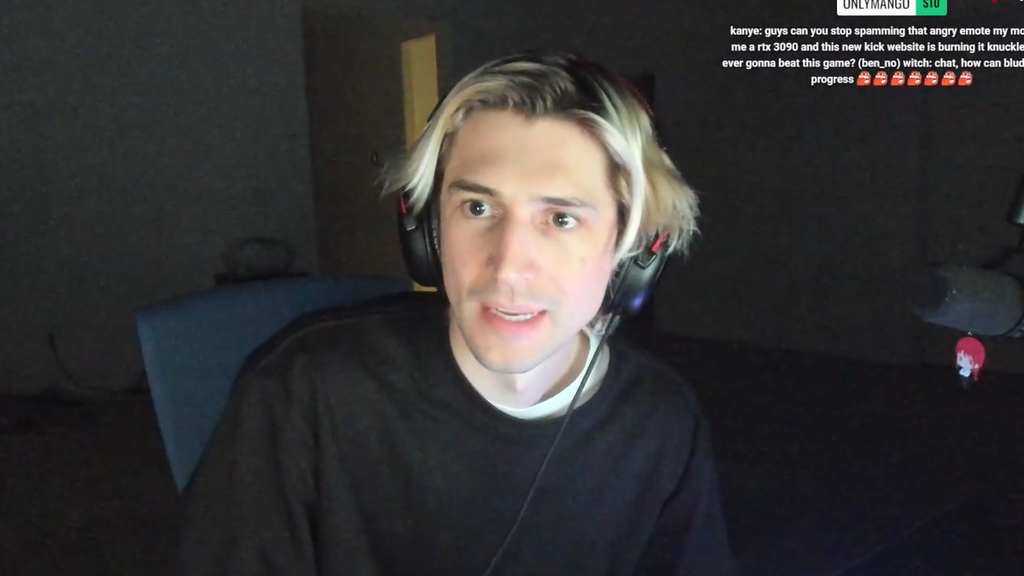 xQc | +3.4M de horas visualizadas en 72h de stream con medias de 47.200 espectadores