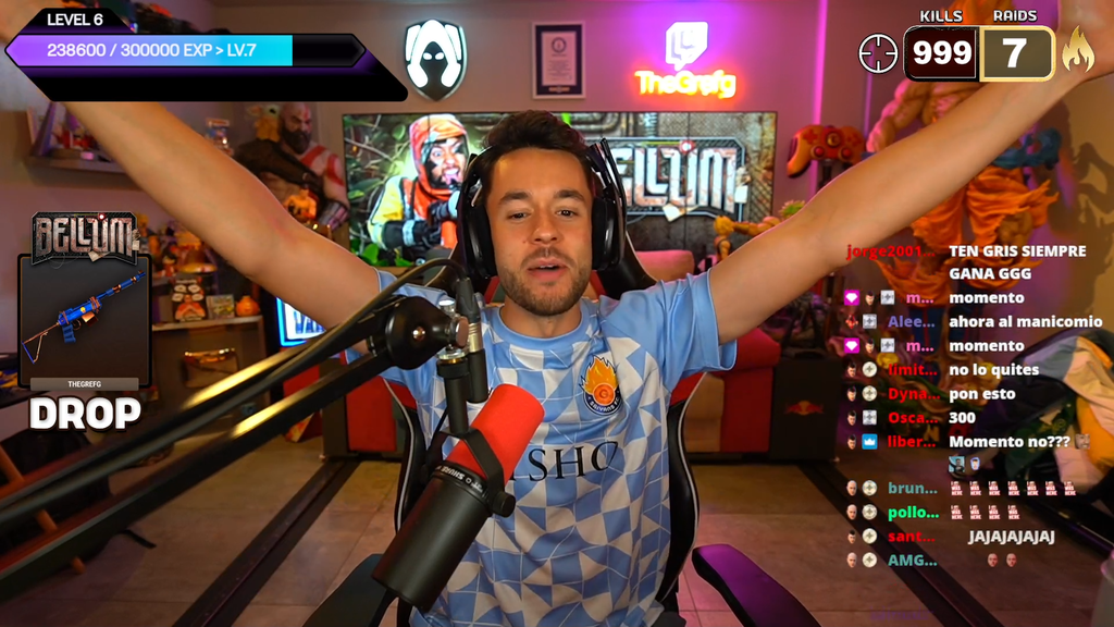 TheGrefg | 17.97M de horas visualizadas en 645 horas de stream desde el 01 de enero hasta el 26 de junio