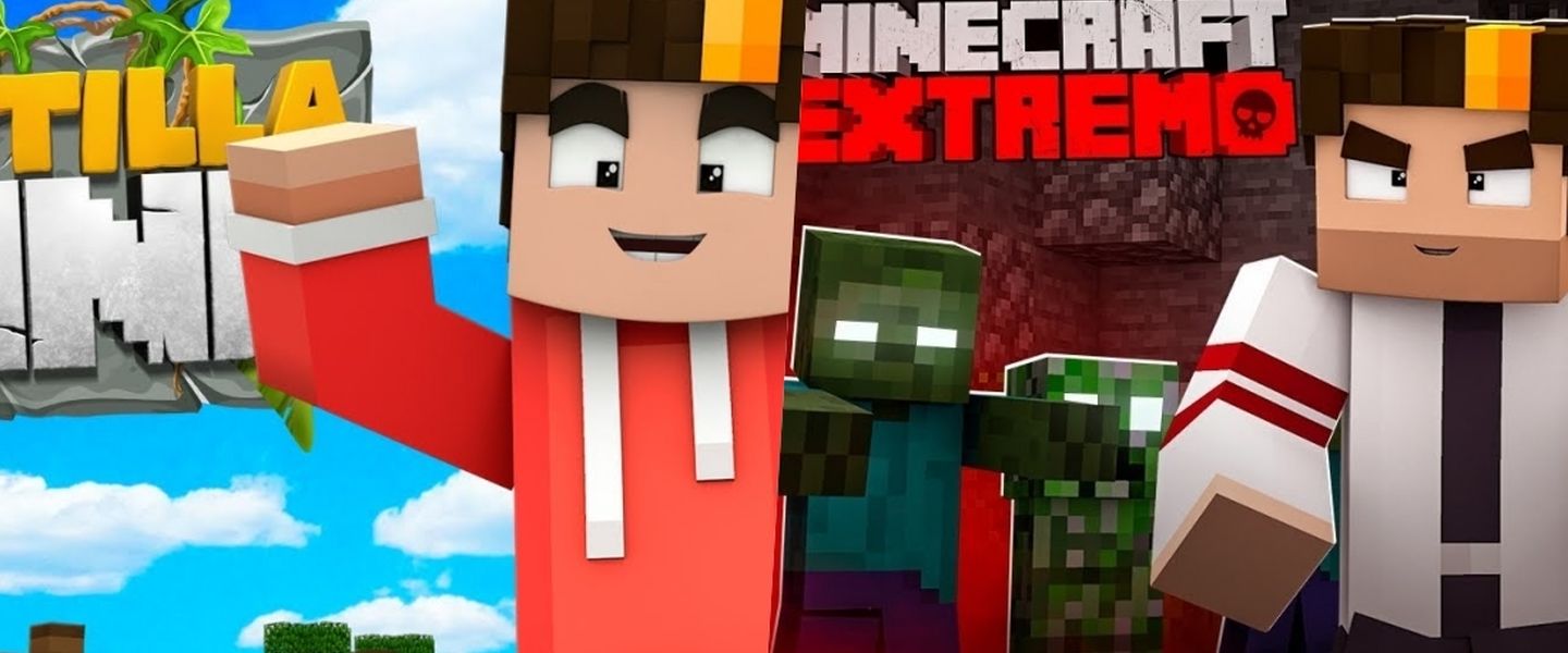 Tortillaland 3 y Minecraft Extremo, antes de la retirada de Auron