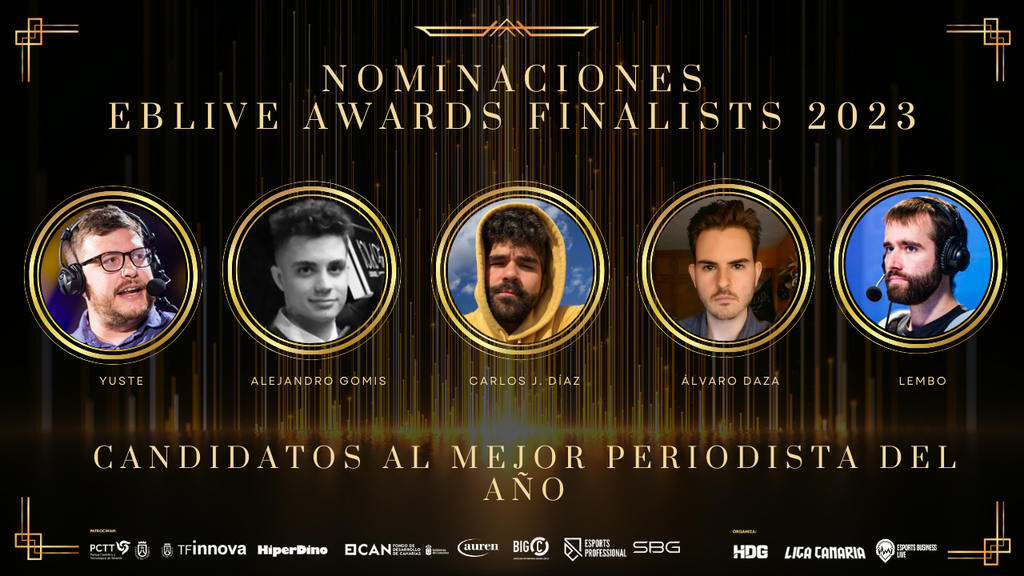 Candidatos al mejor periodista del año