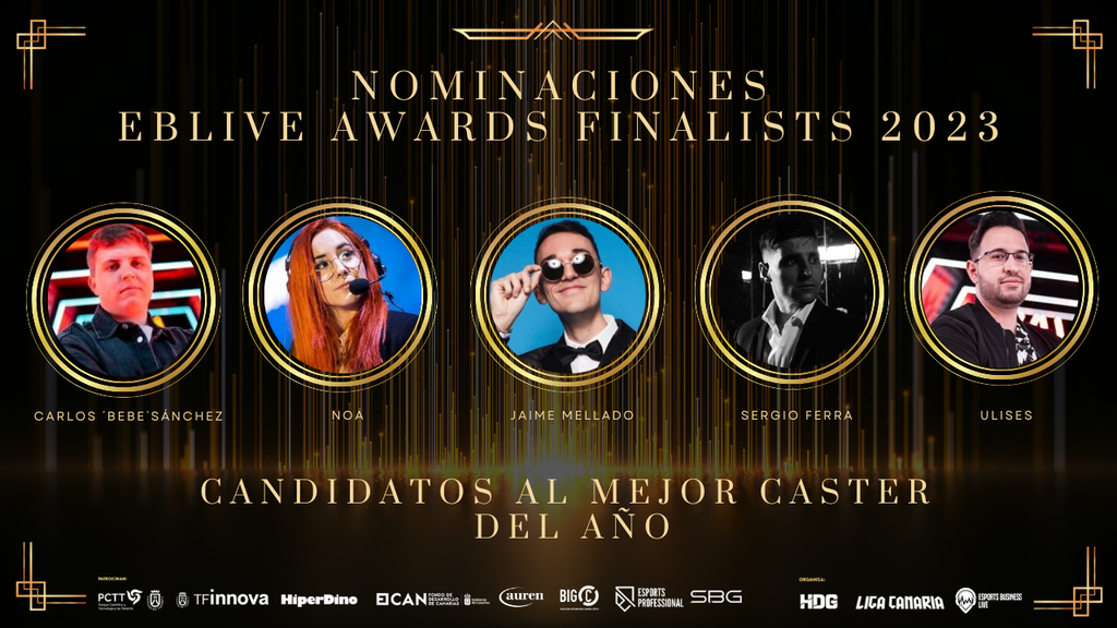 Candidatos al mejor caster del año