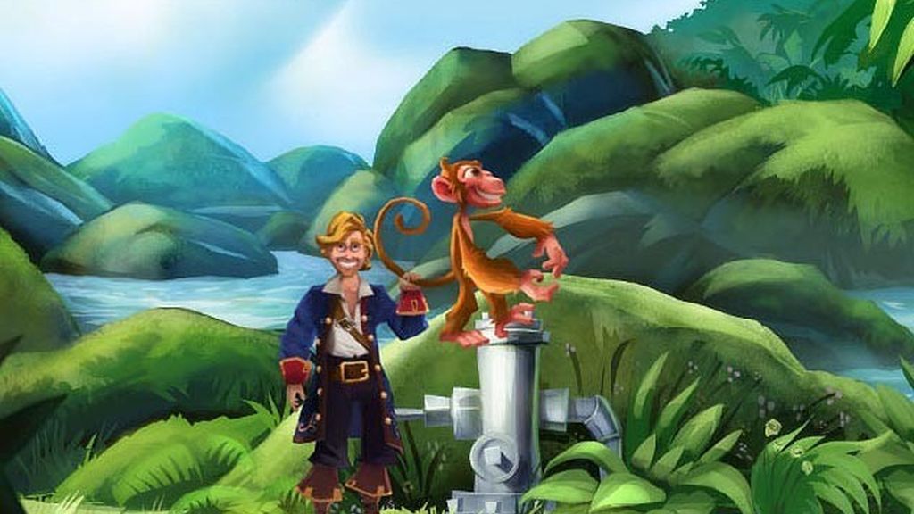 Guybrush Treepwood de Monkey island tiene un nombre complicadito de pronunciar. Pero es un pirata de la cabeza a los pies. Y prepara un Grog buenísimo