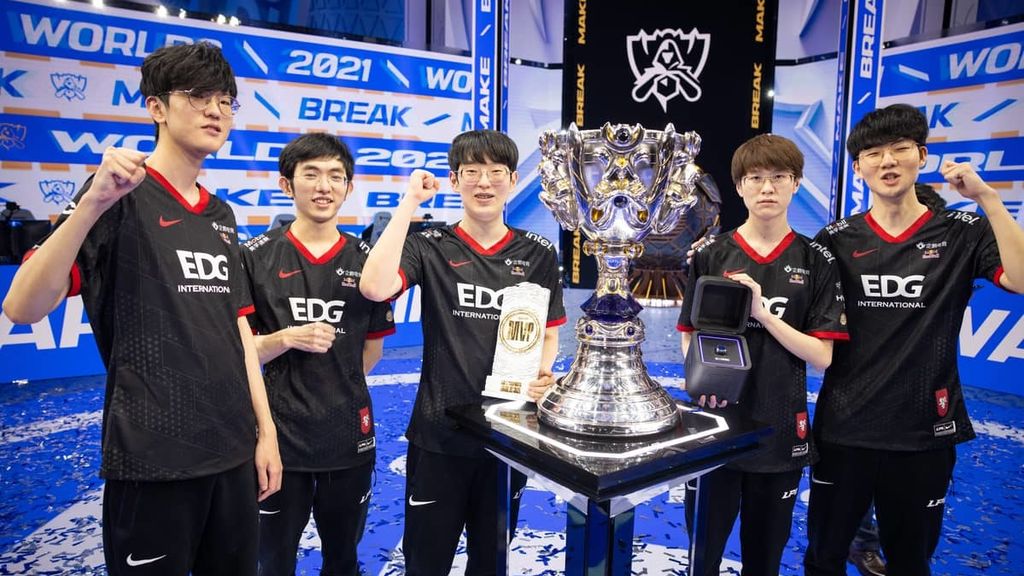 EDG logro un pico de 4 018 728 espectadores en 2021