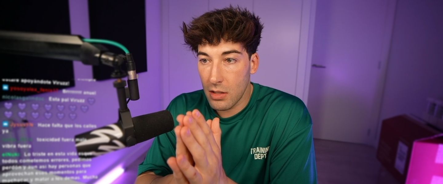 ViruZz, en su primer directo en Twitch tras la polémica del dopaje
