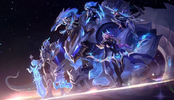 DRX y sus skins tras ser campeones de 2022