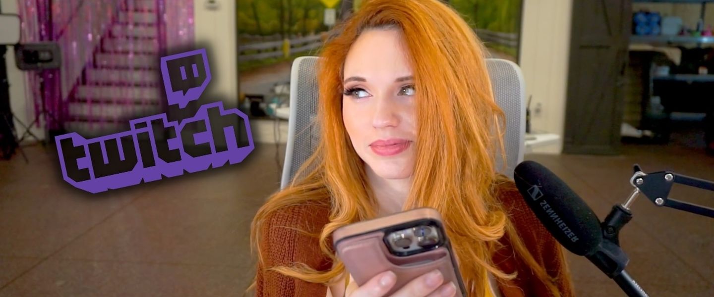 Amouranth, en uno de sus últimos streams