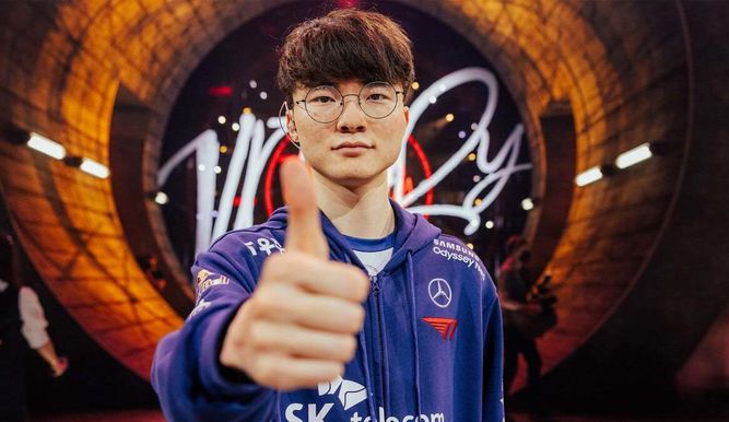 Faker, uno de los pros que competirán en los Asian Games