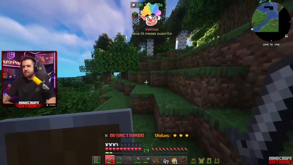 AuronPlay - 64.321 espectadores medios