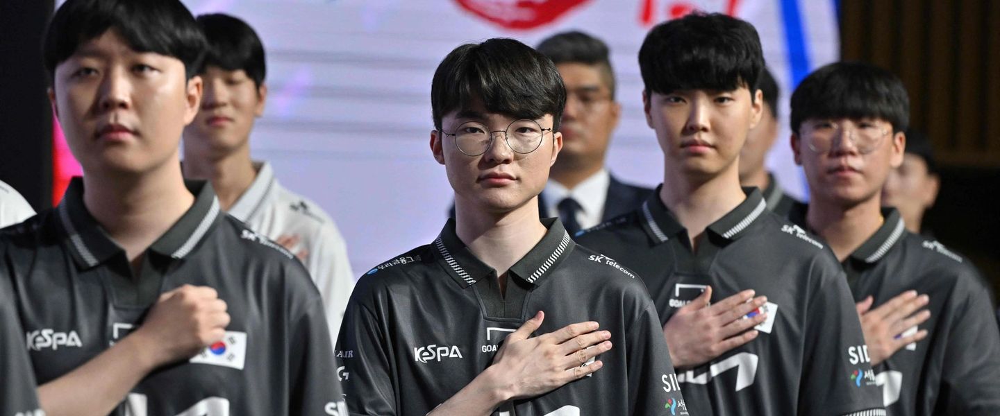 La selección de Corea en los Asian Games 2023