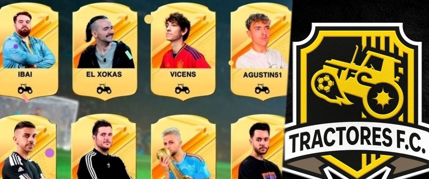 Ibai y compañía se unen para jugar a EA FC 2024 con el Tractores FC