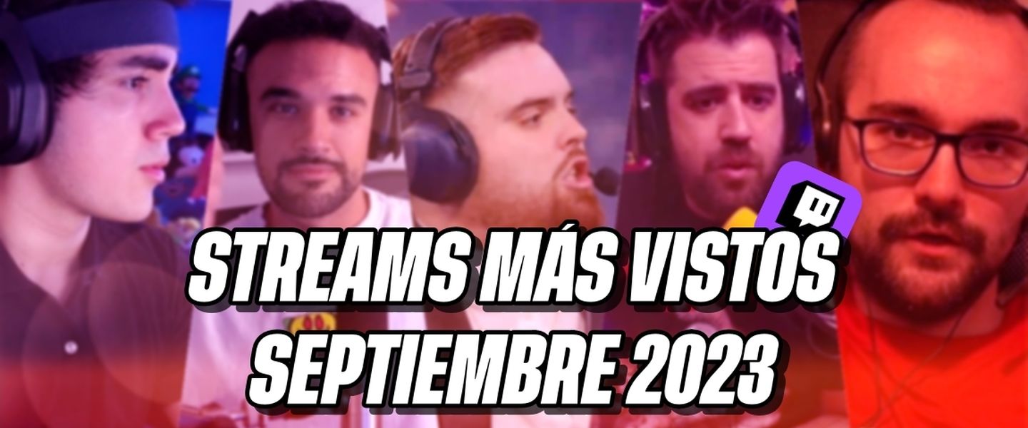 Los 15 canales hispanos de Twitch más vistos del mes de septiembre
