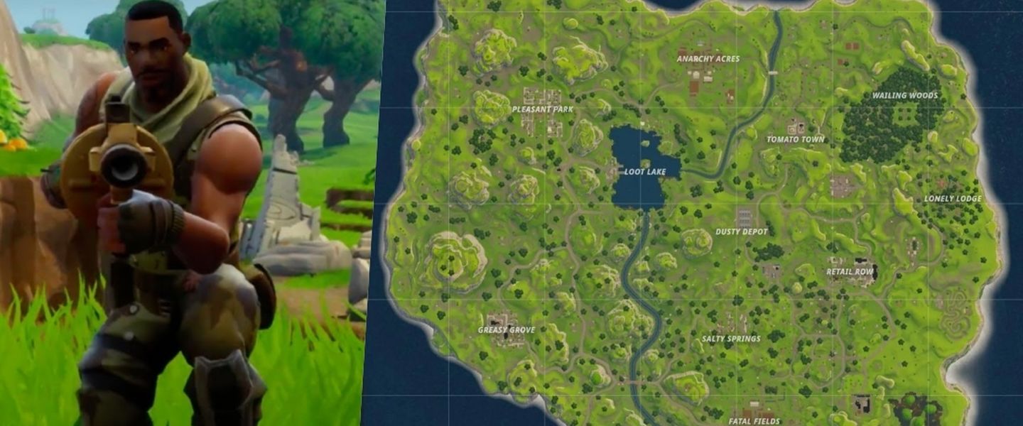 El primer mapa de la historia volverá a Fortnite