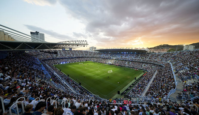 La Rosaleda llena para ver las Kings & Queens Cup Finals