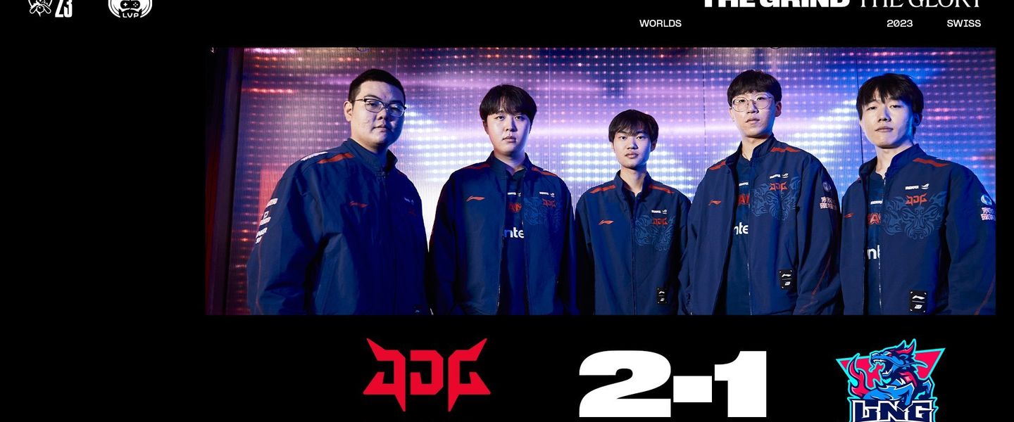 JD Gaming ya está en el top 8 de Worlds 2023