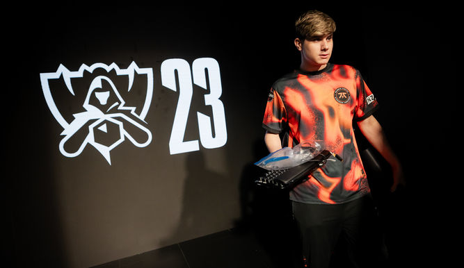 Razork, antes de jugar contra Cloud9 en Worlds 2023