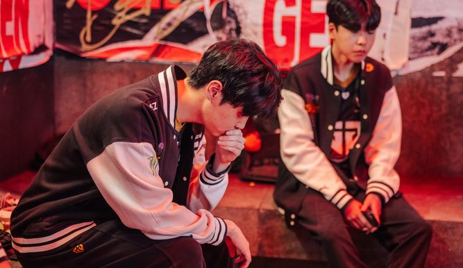 Desastre absoluto de Gen.G en Worlds 2023. Imagen del equipo coreano en el MSI 2023