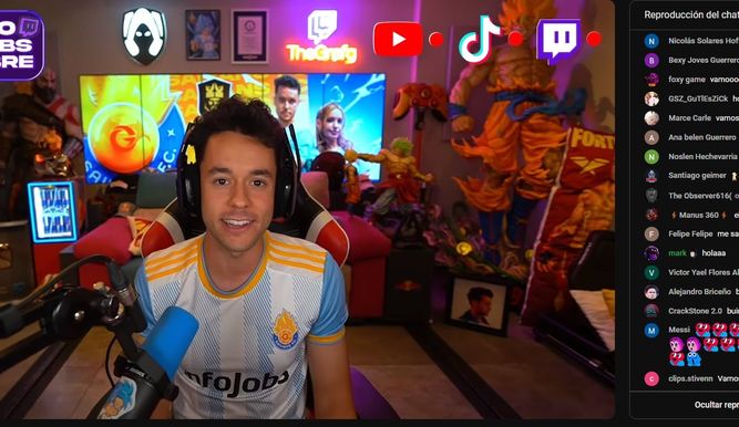 TheGrefg en su segundo multistream