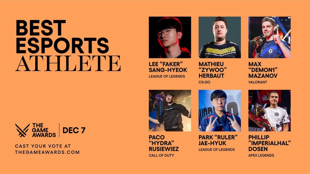 Mejor jugador de esports