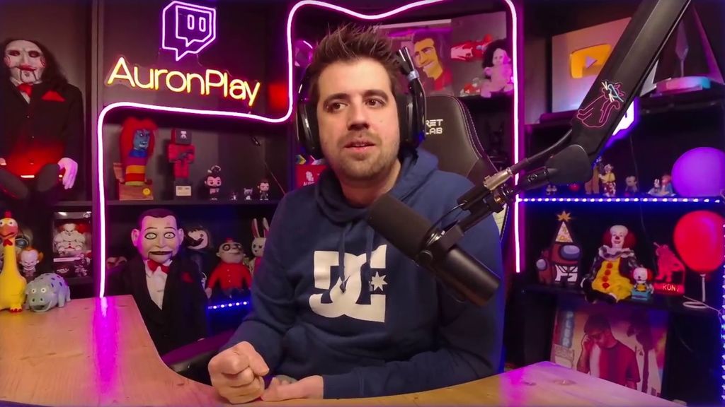 Auronplay | 4.5M de horas visualizadas en 81h de stream en Twitch con medias de 55K y picos de 104K espectadores