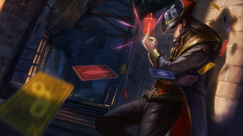 Twisted Fate | 32 partidas jugadas con un 71.9% de winrate y un KDA de 4.98