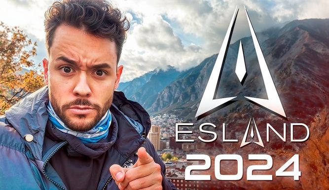 TheGrefg durante su presentación de los ESLAND 2024