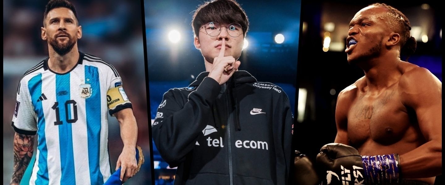 Messi , Faker o KSI: algunos de los miembros de la lista de The Times