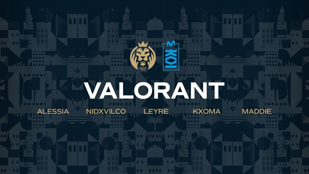 Plantilla de VALORANT femenino
