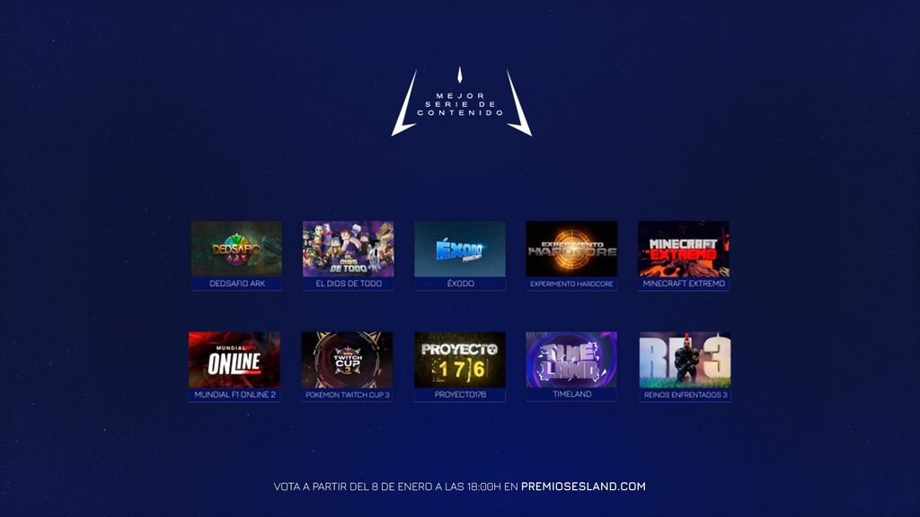 Mejor serie de contenido