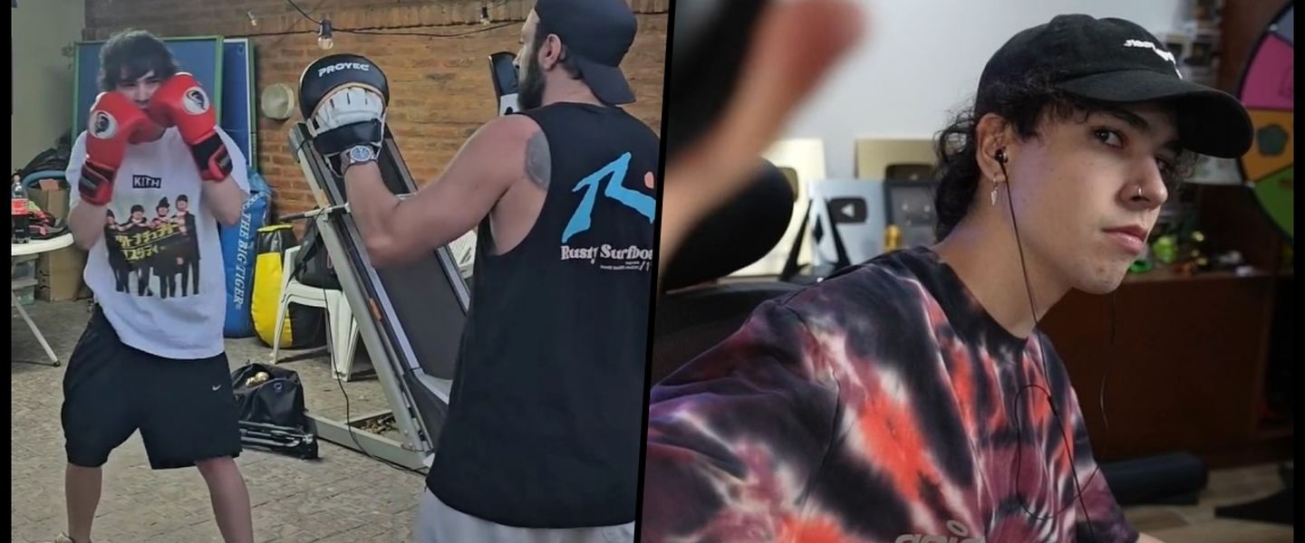 Spreen ya practica boxeo y crecen los rumores sobre su participación en la Velada 4