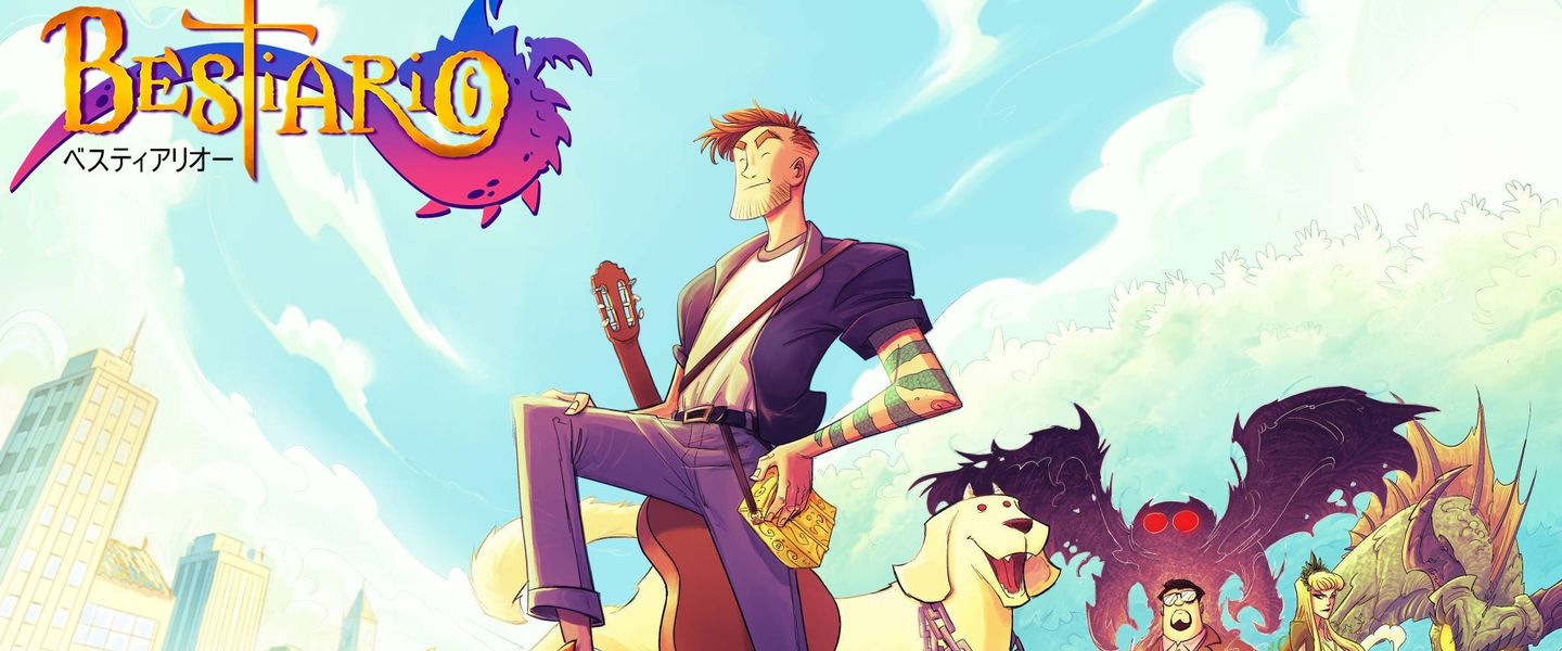 La portada de Bestiario, el nuevo JRPG español