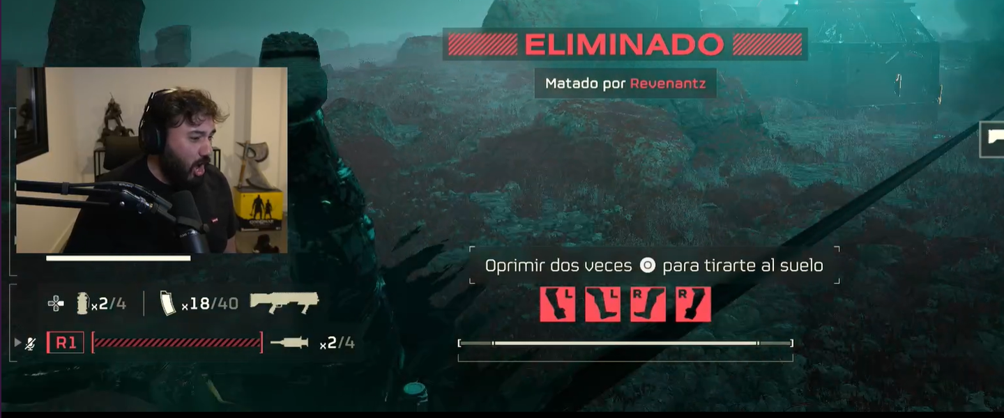 Revenant te enseña a no ponerte delante de un cañón