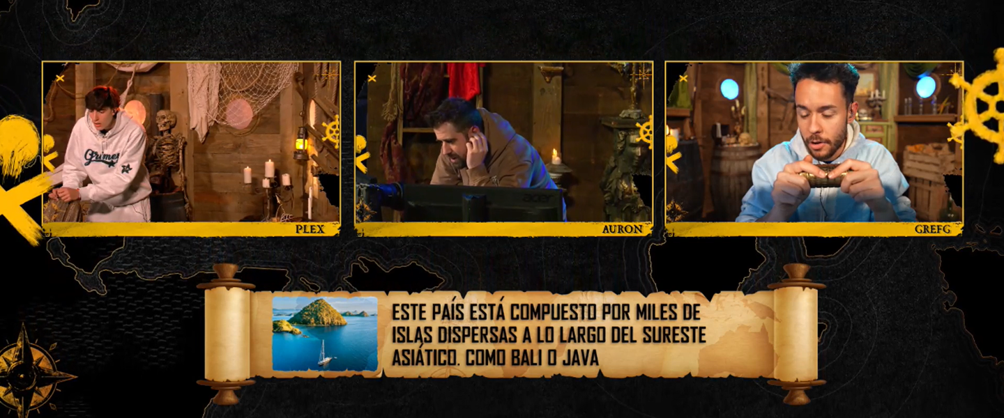 Plex, Auron y Grefg: piratas por un día