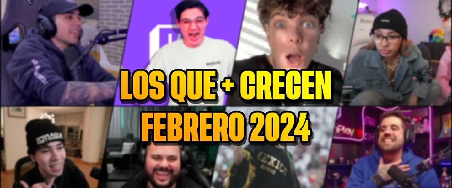 Los streamers que más han crecido en el mes de febrero de 2024
